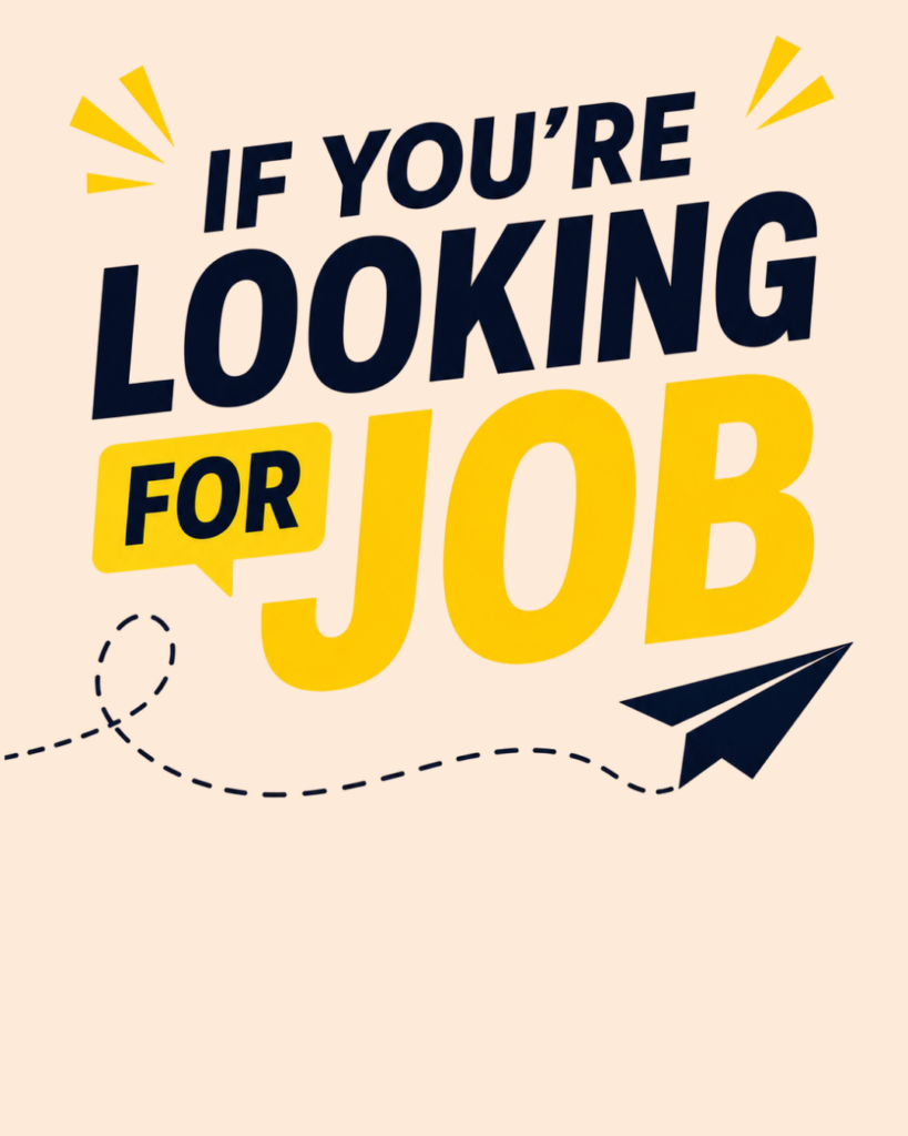 We are Hiring