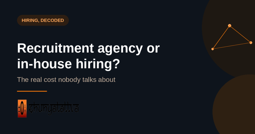 recruitment agency vs in-house hiring